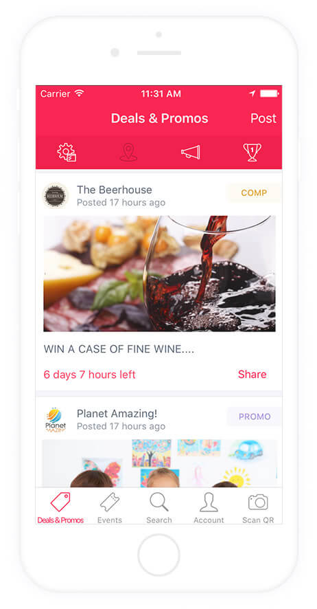 Deals Feed