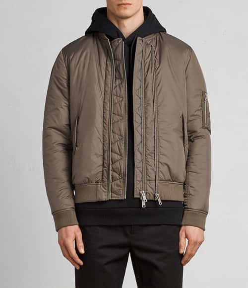 20% OFF MEN'S COATS - LOMBARD BOMBER JACKET £178.00