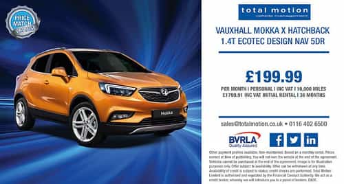 Vauxhall Mokka X 1.4T ecoTEC Design Nav | Just £199.99 p/m!