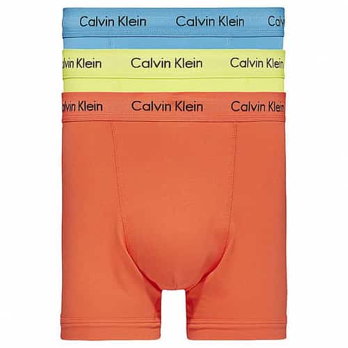 SAVE 40%  on this 3 Pack of Calvin Klein Cotton Stretch High Trunks