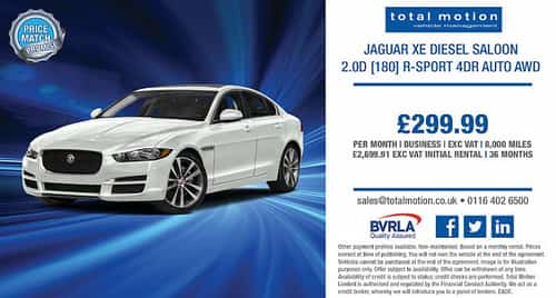 Jaguar XE 2.0 [180] R Sport AWD Auto | Business Leasing Special Offer £299.99 + VAT p/m!