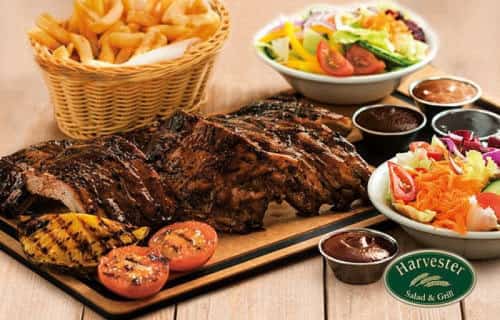 SAVE on LUNCH at Harvester with our Early Bird Menu!