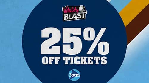 25% OFF selected Vitality Blast fixtures