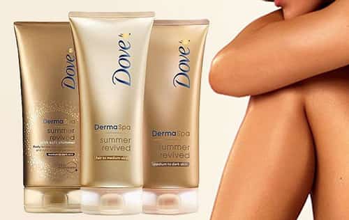 DOVE DermaSpa Summer Revived Lotions - NOW HALF PRICE!
