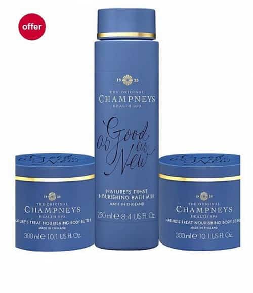 SAVE OVER 60% on Champneys Nature's Treat Collection!