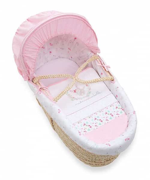 SAVE 70% on this My Little Garden moses basket!