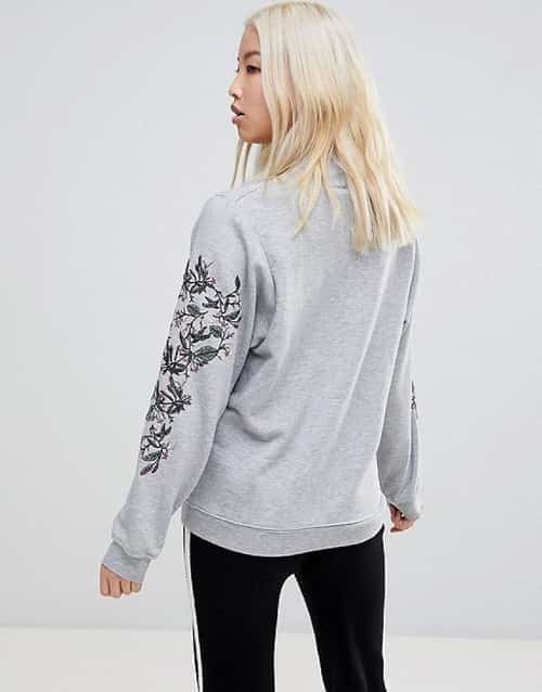 60% OFF this b.Young Printed Sleeve Sweatshirt!