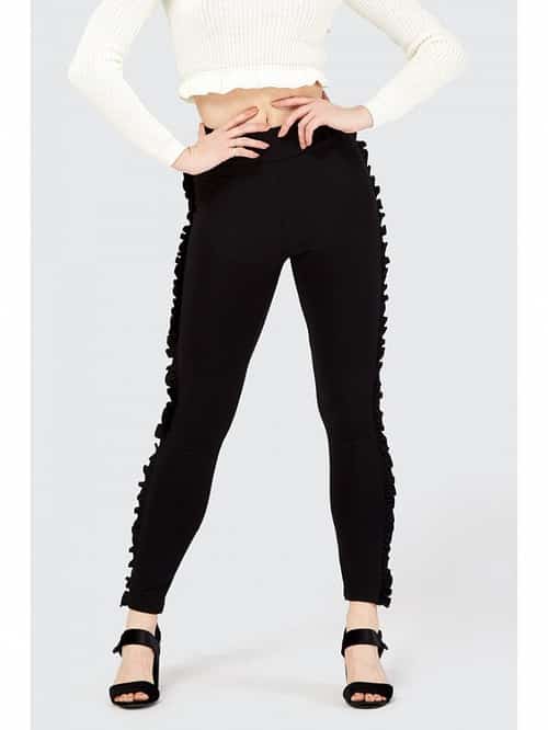 SAVE 36% on these Side Frill Ponte Leggings!