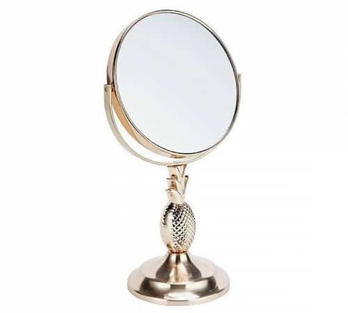 SAVE 33% OFF Danielle Creations Brushed Gold Pineapple Mirror!