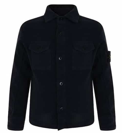 SAVE OVER 45% on this STONE ISLAND Children Boys Badge Sleeve Shirt!