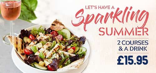 NEW! - Summer Set Menu - 3-courses for ONLY £18.95 + Aperitivo Hour from 5-7pm!