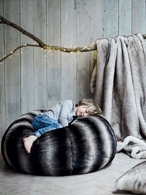 50% off Supersoft Faux Fur Beanbag