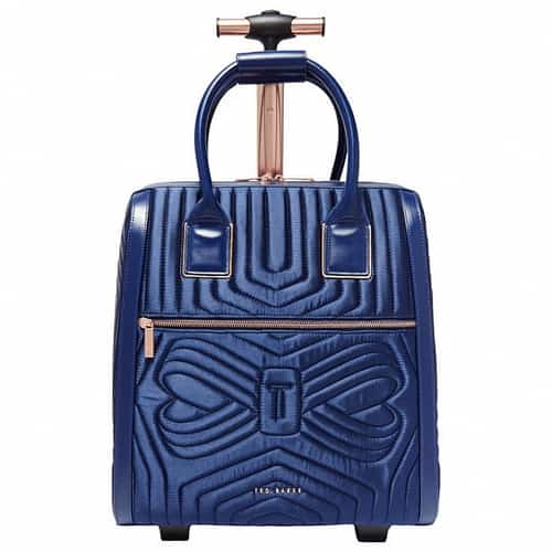 SAVE 40% OFF Ted Baker Anisee Quilted Bow Travel Bag, Navy!
