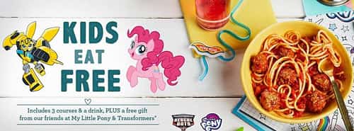 Kids EAT FREE - Everyday from 12pm + FREE Kids Magazine!