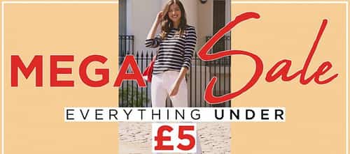 MEGA SALE - EVERYTHING £5 OR UNDER!
