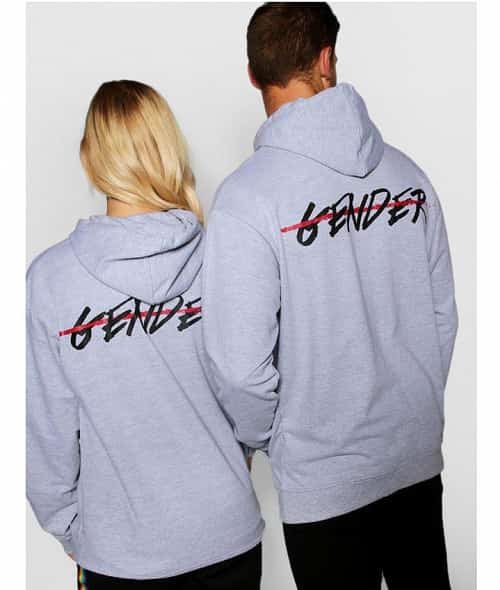 Pride ""End Gender"" Hoodie in Loose Fit - NOW 1/2 PRICE!