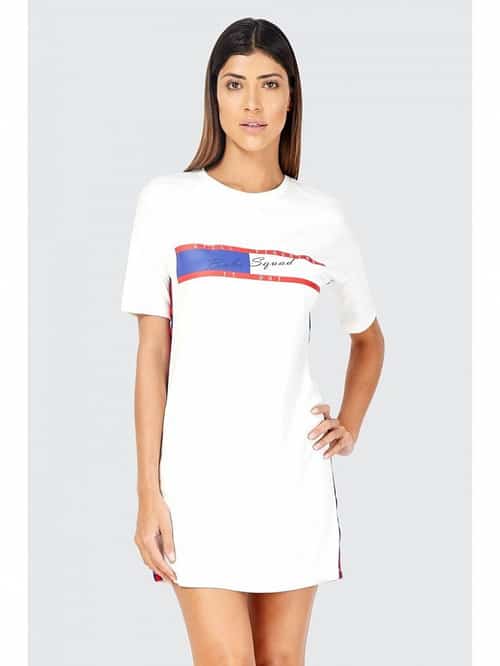 SAVE OVER 35% on this Babe Squad Tape Sweat Dress!