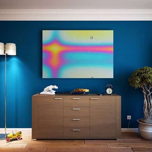 Our photos on canvas' are produced on demand - Luxury for your home without wasted overproduction!