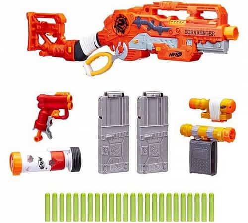 NEW & 3-4-2: Nerf Zombie Strike Survival System Scravenger!