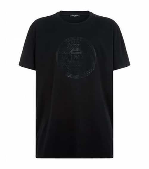 Balmain Medallion Logo T-Shirt: £190.00!