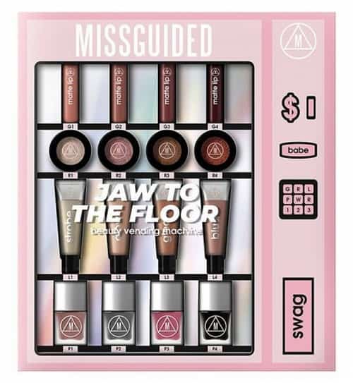 Save £20.50 - Missguided Jaw To The Floor Beauty Vending Machine