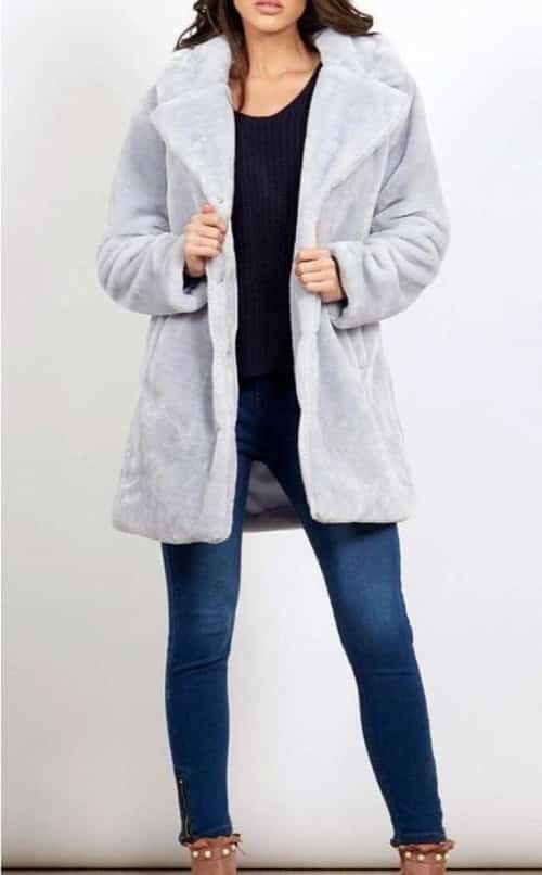TEDDY FAUX FUR COAT