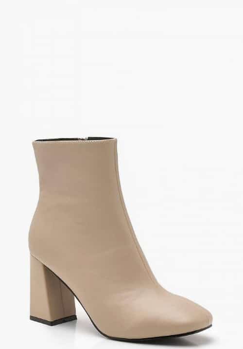 30% OFF - Flared Heel Shoe Boots!