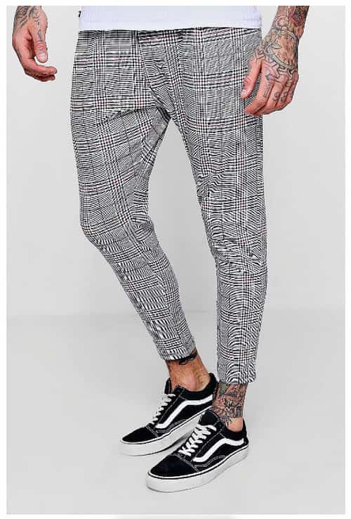 20% OFF - Prince Of Wales Red Check Smart Jogger!