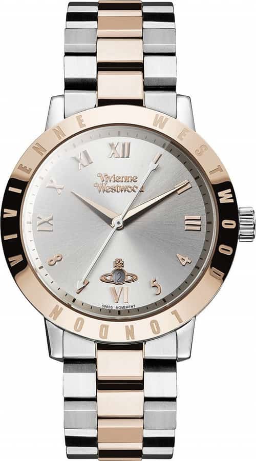 CHRISTMAS GIFTS - VIVIENNE WESTWOOD ROSE GOLD & SILVER BLOOMSBURY WATCH £285.00!
