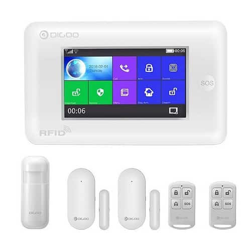 BLACK FRIDAY 50% OFF!! Digoo Touch Screen Smart Home Security Alarm System