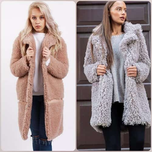 Teddy coats!