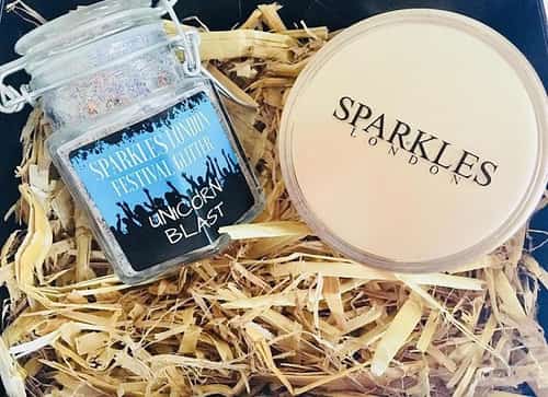 Unicorn Blast Luxury Box with Large Festival Glitter with Large Application Gel.