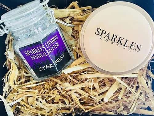 Star Fest Luxury Box with Large Festival Glitter with Large Application Gel.