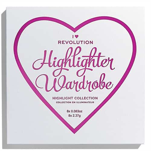 SALE - I Heart Revolution Highlighter Wardrobe
