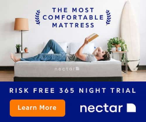 Rated #1 by reviewers £100 off a Nectar Mattress and 365 Night Trial