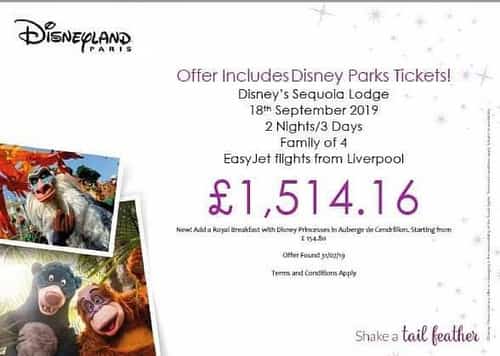 Disneyland Paris Offer