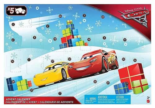 DISNEY PIXAR CARS CHRISTMAS ADVENT CALENDER