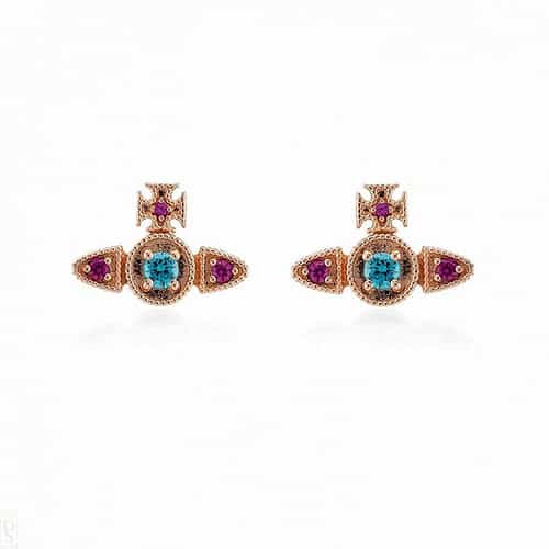 SALE on Vivienne Westwood Mairi Rose Gold Earrings!