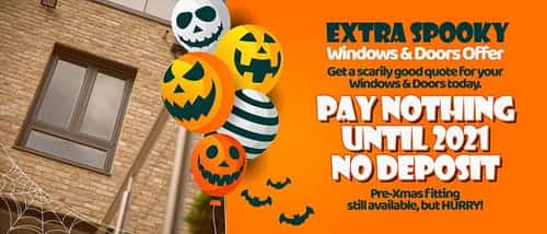 Spooky HALLOWEEN OFFER on all Windows & Doors