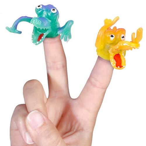 Finger Frights - Gruesome, but peculiarly adorable retro finer puppets - Only 85p!