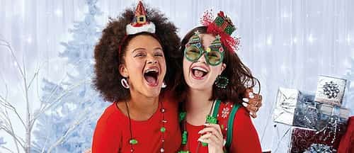 60% Off Xmas Styles -  including the 1" Santa Hat Drop Earrings £2.25!