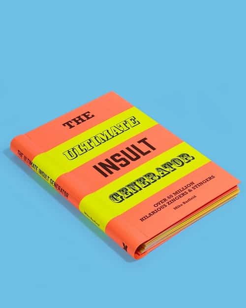 Valentine's Day Gift Idea - The Ultimate Insult Generator Book