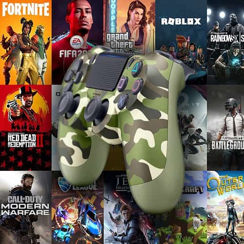 WIN - Sony PlayStation DualShock 4 Controller - Camo