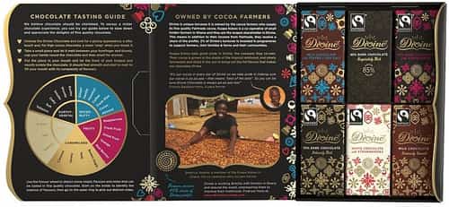 Luxurious Fairtrade Divine Chocolate Tasting Set - £6.00!