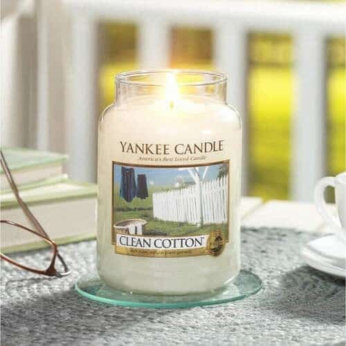SALE - YANKEE CANDLE CLEAN COTTON LARGE JAR!