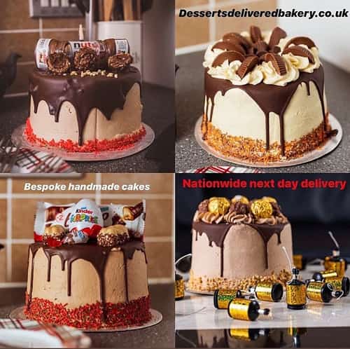 Handmade bespoke cakes delivered anywhere in the UK!