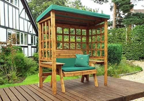 Wentworth Garden Arbour – Green 2 Seater HB144G