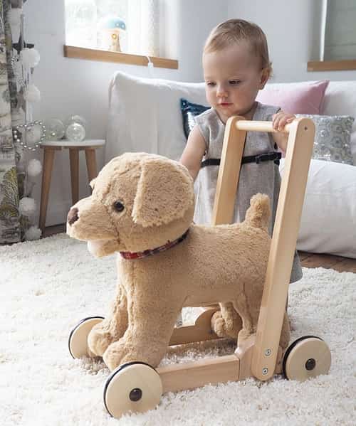 Max Push Along Wooden Walker