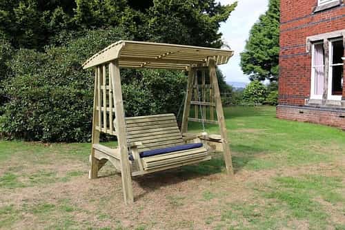 Cottage Garden Woooden Swing 3 Seater (SW104)