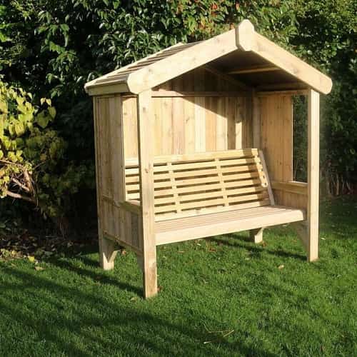 Cottage Arbour – Trellis Back & Sides -3 Seats (CA104)